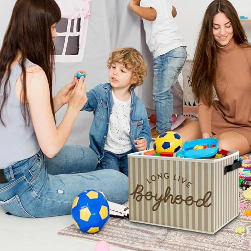 Long Live Boyhood Boys Storage Bins Box - Image 2