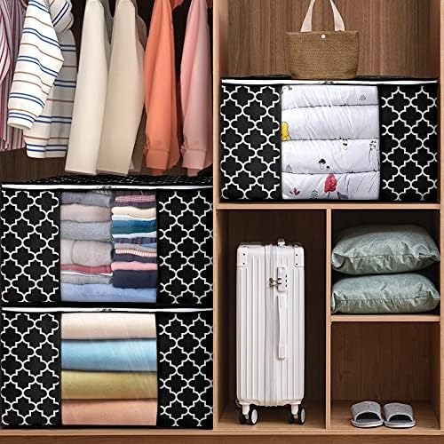 Storage Bags 100L 6Pack Clothes Organization and Storage Containers - Image 4