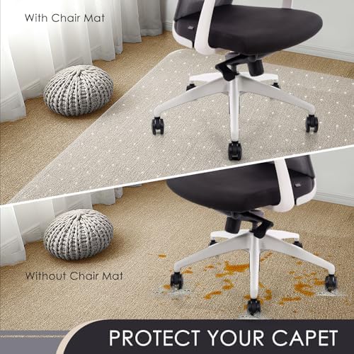 Kuyal Office Chair Mat for Carpet - Image 2