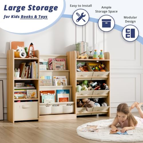 Kids Bookshelf and Toy Storage - Image 5