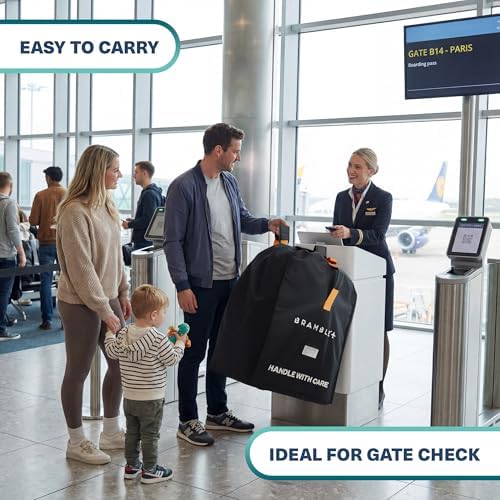 Bramble - Car Seat Travel Bag for Airplane Gate Check - Water Resistant - Image 6