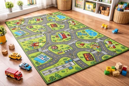 Kids Carpet Playmat Rug City Life Great by Unknown