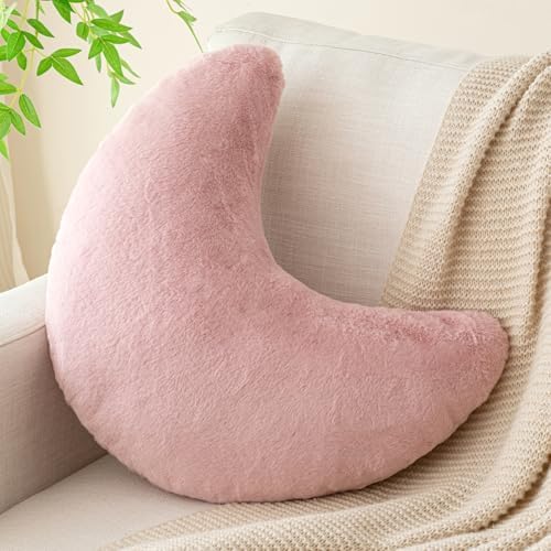 Moon Pillow, Decorative Throw Pillows by Znhinery