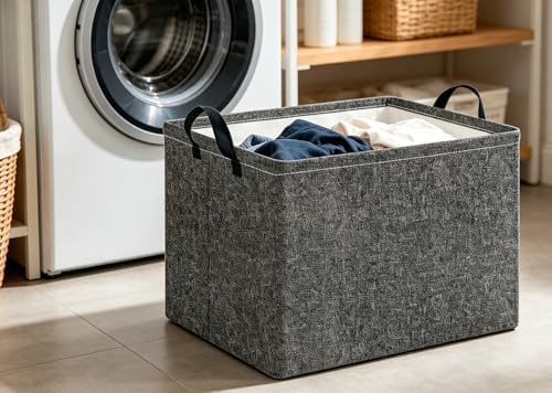 CLOCOR Rectangular Storage Bin, Waterproof Books Box, Gift Basket - Image 5