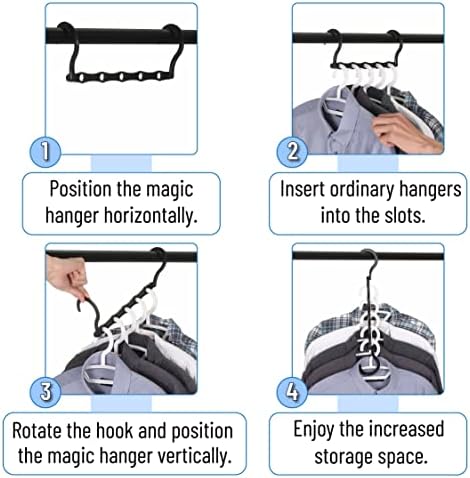 Mr. Pen- Space Saving Hangers, 360° Rotating Hooks - Image 5