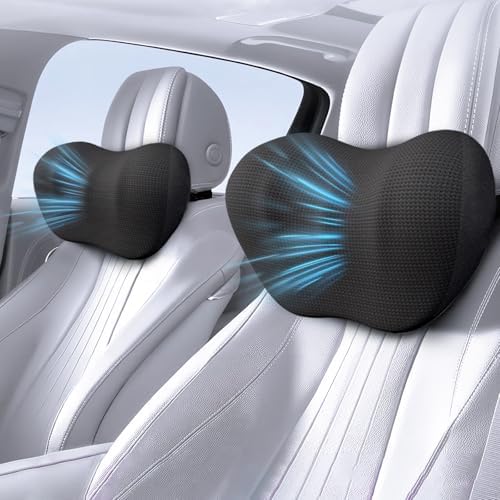 2 Pack Car Headrest Pillow, Neck Pillow by SPRFUFLY