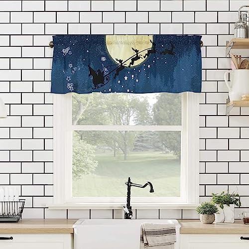 Christmas Valance Kitchen Curtains - Image 4