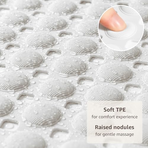 OTHWAY Bath Tub Shower Mat Non Slip, Bathtub Floor Liner Mats - Image 2