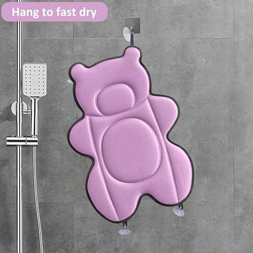 Baby Bath Cushion Mat, Soft Newborn Bathtub Pad - Image 6
