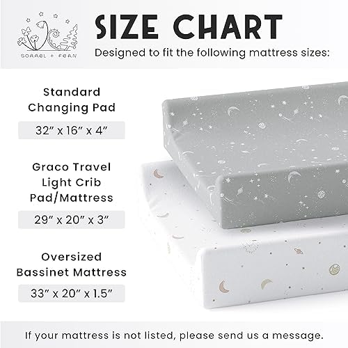 Sorrel + Fern Baby Changing Pad Cover - Image 5