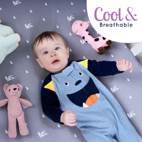GROW WILD Pack n Play Sheets 3-Pack, Soft Mini Crib Sheet | - Image 6