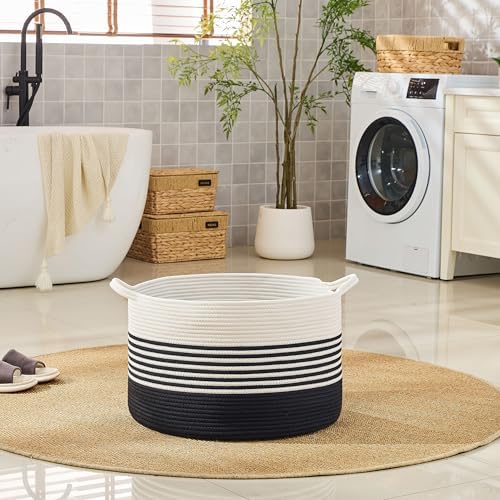 KAKAMAY Large Blanket Basket - Image 6
