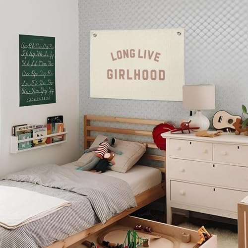 Long Live Girlhood Banner, Girls Baby Nursery Decor, Toddler Girl Room Decor - Image 4