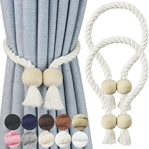 Magnetic Curtain Tiebacks Decorative Tie Back Drapes Holdbacks Nieffeiy by CurtianTiebacks