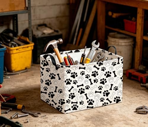 CLOCOR Rectangular Storage Bin, Waterproof Home Organization, Gift Basket - Image 5