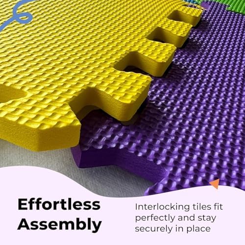 MioTetto Baby Play Mat, Soft Foam Floor Tiles - Image 5