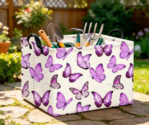 CLOCOR Rectangular Storage Basket, Collapsible Storage Bin, Gift Basket - Image 3