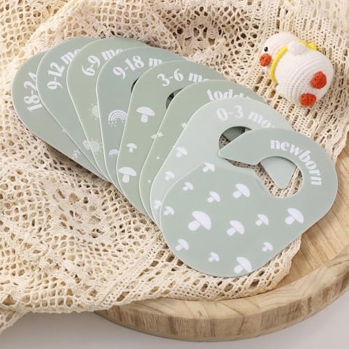 WSICSE 8 Pack Baby Closet Dividers - Image 3
