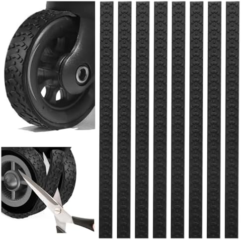 8 Pcs Suitcase Wheel Protectors by RJLCTH