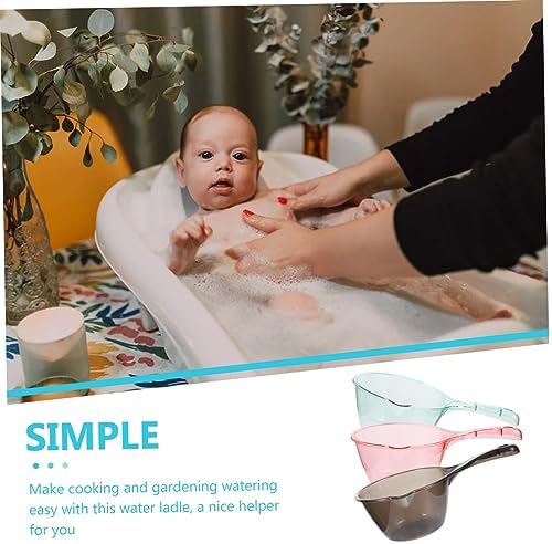 3pcs Bath Ladles Water Scoops for Newborn Home Kitchen Coordinated Design Easy - Image 5