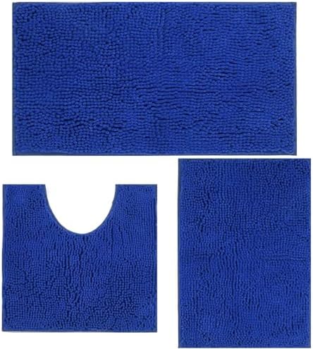 Bathroom Rugs Sets 3 Piece Non Slip, Bath Rugs by Flotstiga