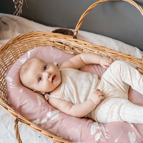 Baby Bassinet Sheets Girl Boy, 3 Pack Fitted Bassinet Sheet - Image 2