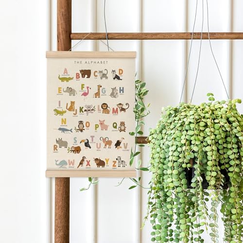 MAQIKA ABC Alphabet Nursery Poster Framed - Image 5