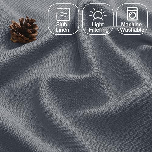 Chyhomenyc Dark Grey Short Curtain Valance - Image 5