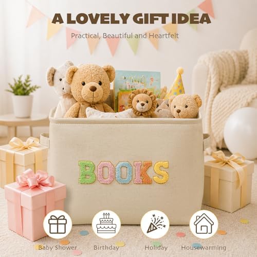 Book Lover Gifts Kids Book Storage Basket - Image 7