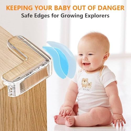10 Pack Corner Protector Baby, Table Corner Covers Baby Safety - Image 2