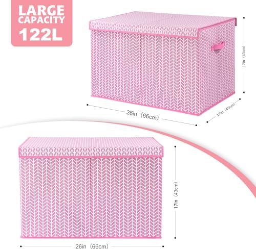 Mayniu Extra Large Toy Box Chest - Image 4