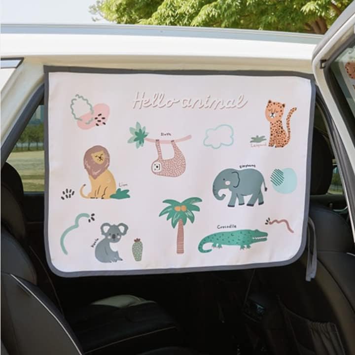Magnetic Car Sun Shade Curtain for Side Window – Sun Blocker and UV Protector - Image 2