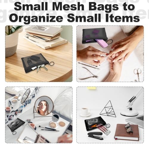 Mini Mesh Pouches, Small Mesh Bags - Image 3