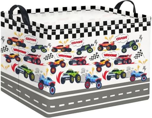 Rectangular Kids Basket Baby Girl Basket Fabric Storage Bin Organizer Box Room by HIYAGON