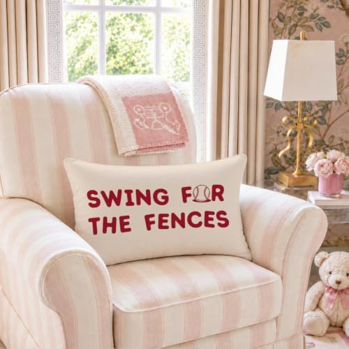 Baseball Room Decor for Boys，Baseball 12x20 Pillow Cover - Image 4