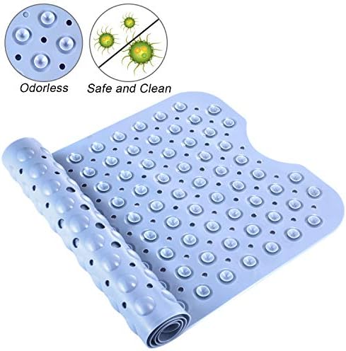YINENN Bath and Shower Safety Mats 40x16 inch, Non Slip - Image 2