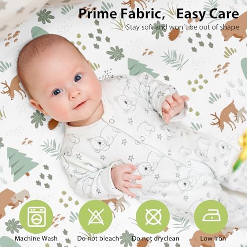 Bassinet Sheets Boy 33”x20” Compatible - Image 5