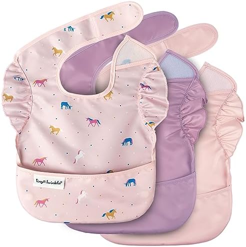 Tiny Twinkle Mess-Proof Baby Bibs by TinyTwinkle