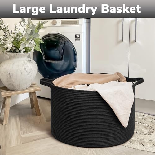 Goodpick Large Woven Dirty Clothes Basket - Image 4