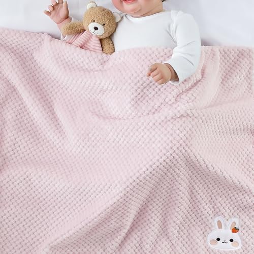 CREVENT 30''X40'' Cute Cozy Fluffy Warm Baby Blanket - Image 5