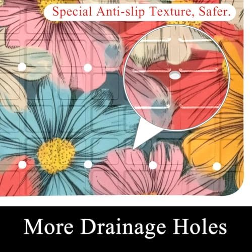 Baby Bath Mat Non Slip 26.8"x15.1" Bathtub Mat - Image 2