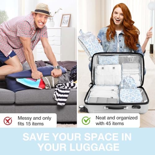8 Set Packing Cubes for Suitcases, Packing Cube - Image 6