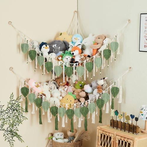 Pretty Jolly Stuffed Animal Storage Hammock - Image 5