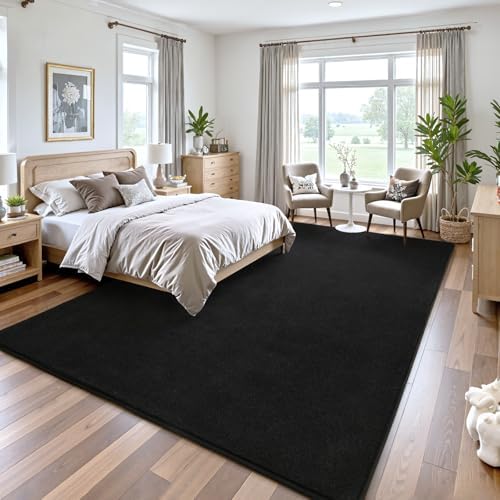 Keeko 4x6 Area Rugs for Living Room, Soft Washable Memory Foam Bedroom Rug - Image 4