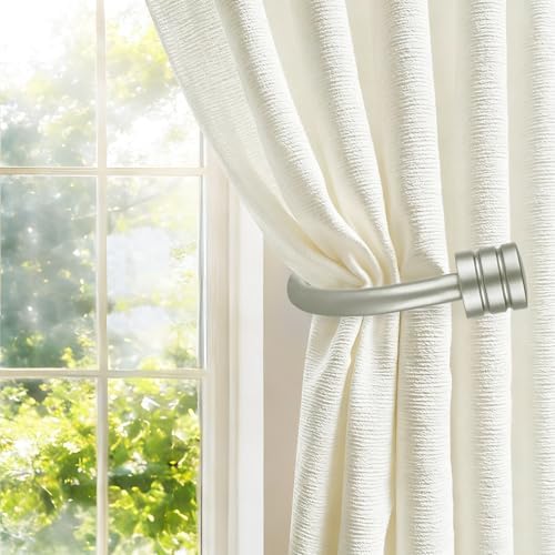TONIAL Curtain Holdbacks, Calssic Cap Finials - Image 2
