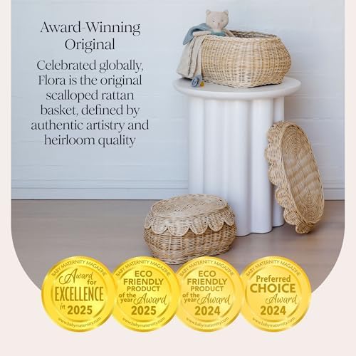 BEBE BASK The Original Scalloped Basket - Image 3