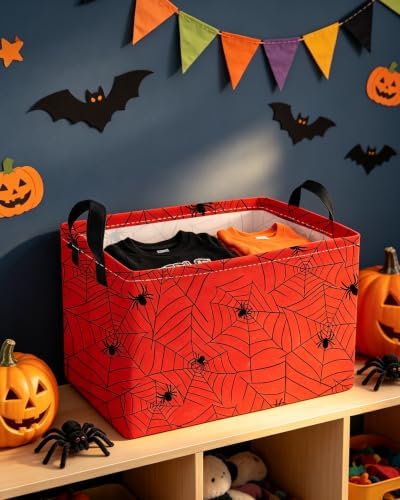 Essme Rectangular Spider Basket, Kids Storage Bins Organizer - Image 6