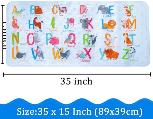 Cute Cartoon Non-Slip Bath Mat for Tub - Image 5