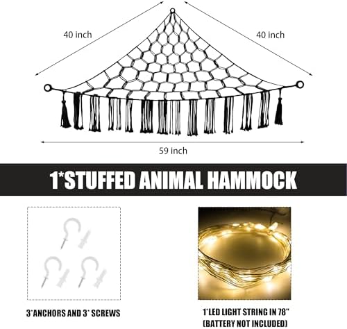 CERETIA Stuffed Animal Hammock - Image 5