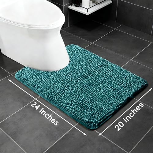 Yeaban Toilet Rugs U-Shape 20"x24" - Image 2